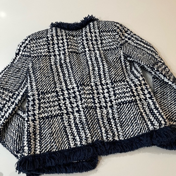 Carolina Herrera Textured Tweed Jacket - Picture 2 of 4